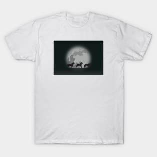 Horses in the moon T-Shirt